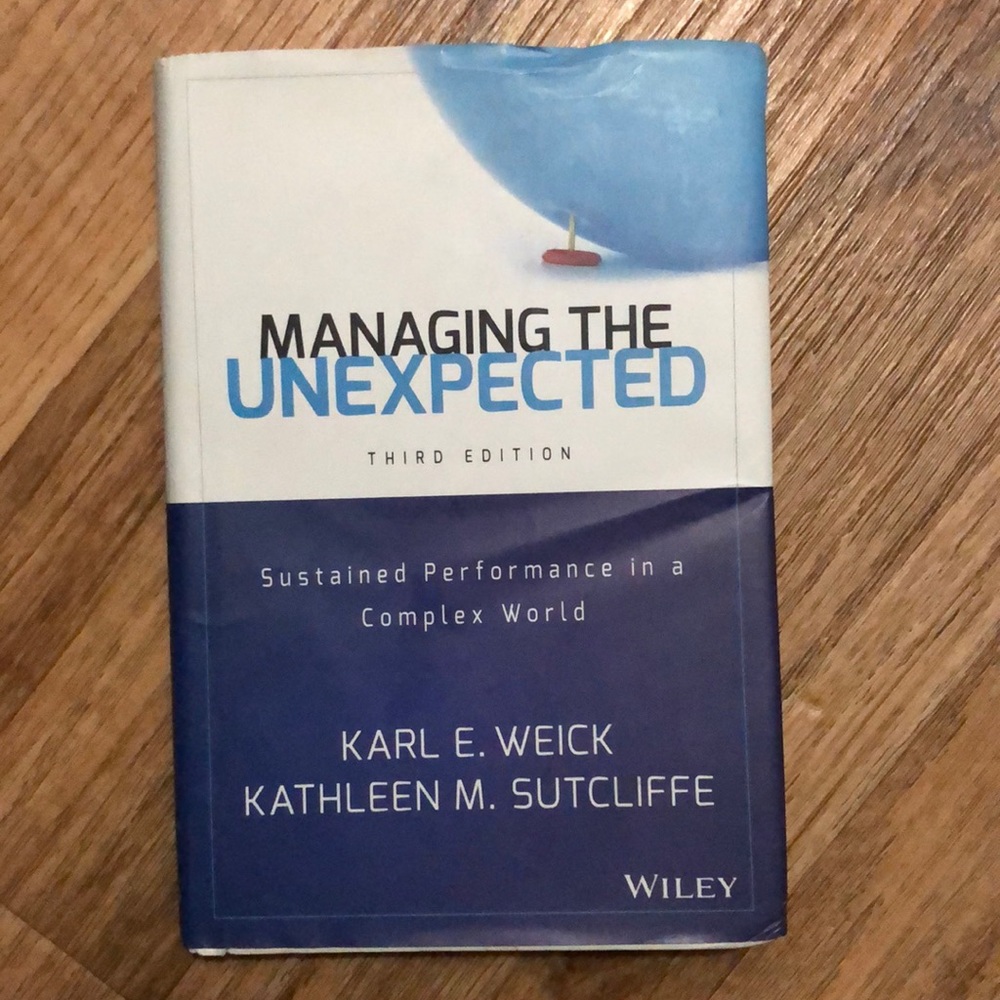 Managing the Unexpected book